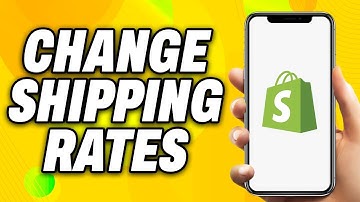 How To Change Shipping Rates In Shopify (2025) - Quick Fix