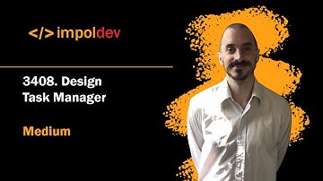 Design Task Manager | LeetCode 3408 - Python