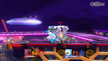 Super Smash Bros. Wii U For Glory! J-AERIAL (Charizard) VS Meta Knight