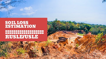 Soil erosion/Soil loss using RUSLE in ArcGis