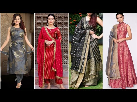 Latest Brocade suit designs 2021,Brocade fabric different suits designs, Brocade suits idea, Latest Brocade suit designs 2021,Brocade fabric different suits designs, Brocade suits idea,