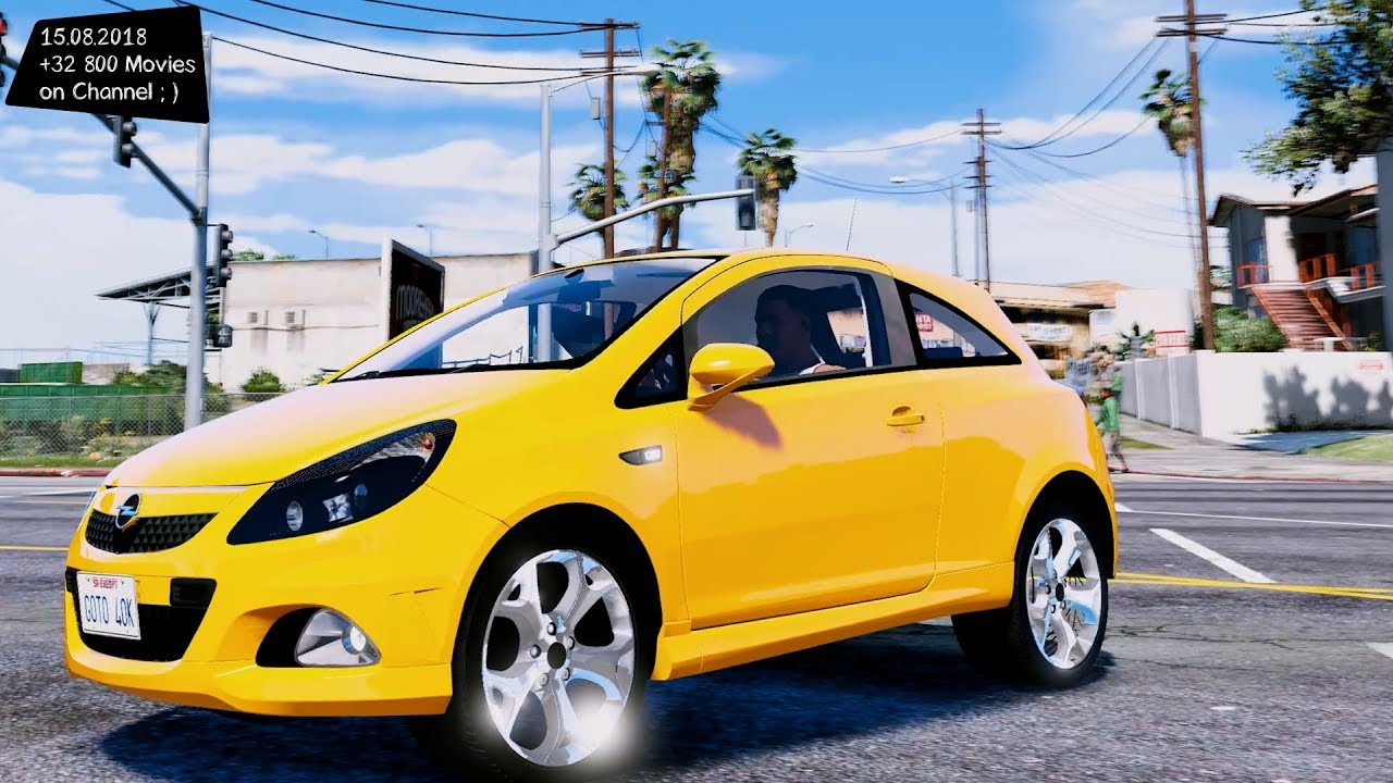 Download Opel Corsa D OPC [REPLACE/ADD-ON-TUNING] for GTA 5