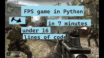 How to make a fps 3D game using Python | Ursina Engine | Nahiyan