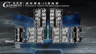 💥 CP Series Rental LED Display Assembly 3D Animation Demonstration🤩