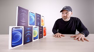 Unbox Therapy Vidéos Unboxing EVERY iPhone 12 and iPhone 12 Pro