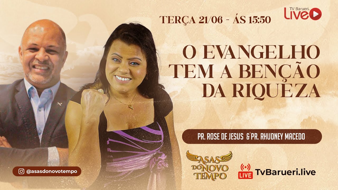 O Evangelho Tem A Benção Da Riqueza | Asas Do Novo Tempo