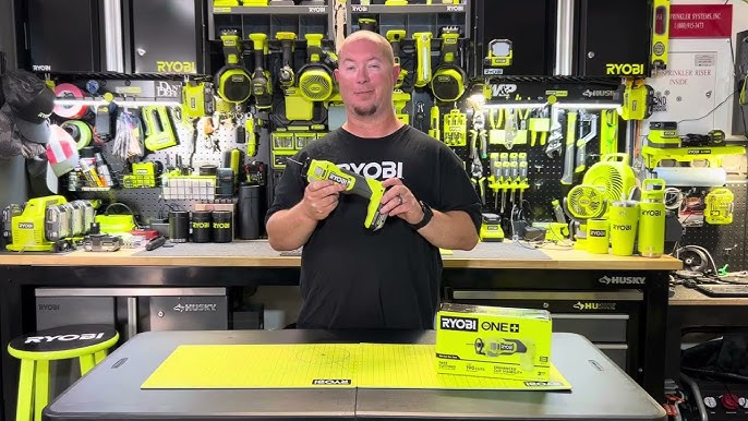 Ryobi 18V Speed Saw Rotary Cutter (Model P531) Review and Demo