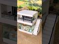house with aquarium #shortsfeed #miniature #satisfying  #mrzofy #diyprojects #vfuho #aquarium #short