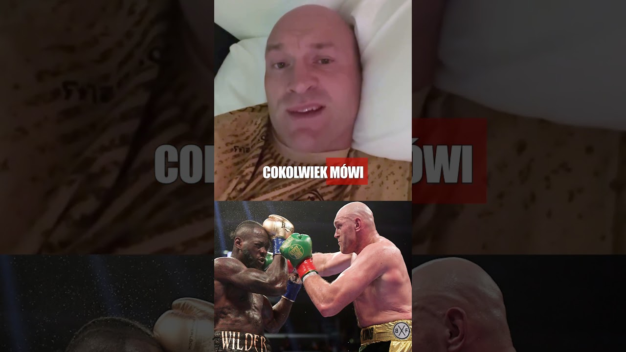 FURY ODPOWIADA WILDEROWI #boks #tysonfury #deontaywilder