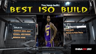 I FOUND A GLITCHED DEMIGOD BUILD in NBA 2K20!! *GAME-BREAKING* 99 EVERYTHING BEST ALL AROUND BUILD!