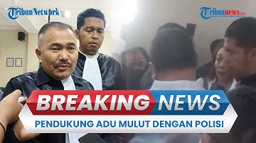 🔴BREAKING NEWS: Puluhan Pendukung Kamaruddin Simanjuntak Adu Mulut dengan Polisi di Bareskrim Polri