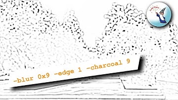 Tutorial ImageMagick Plancha entintada