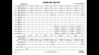 Video thumbnail of "Living for the City by Stevie Wonder/arr. John Wasson"