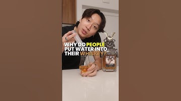 Why Put Water In Whiskey? #whiskey #bartender #bartending #mixology #barchemistry