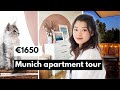 MY MUNICH APARTMENT TOUR | 70sqm apartment in Munich Germany