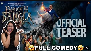 Bhooth Bangla -Official Teaser Reaction | Akshay Kumar | Sadhana Reaction