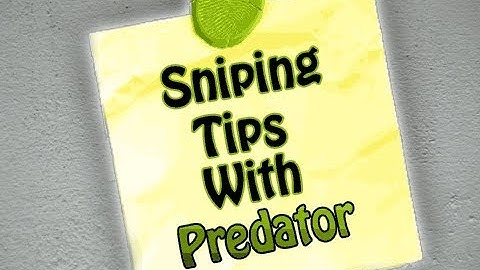 Sniper Accuracy Tips #1 | OpTic Predator | Modern Warfare 3 | Tutorial