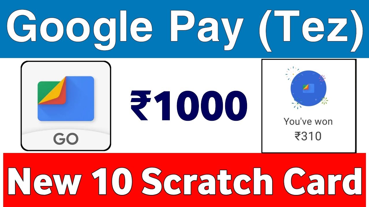 Google Pay New Scratch Card | Files Go Rs.1000 Per Card Money 100% | No Better luck