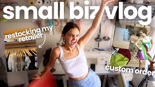 making inventory, custom orders, restocking my retailer, + more | STUDIO VLOG 107