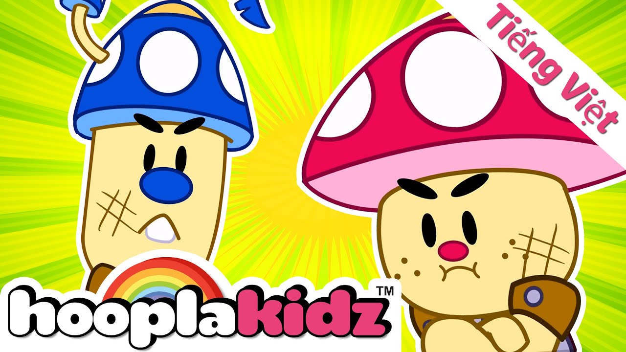 ⁣Tweedledum & Tweedledee + Các bài hát & vần cho trẻ em khác của Việt Nam | Hooplakidz