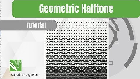How to Make Triangular Halftone