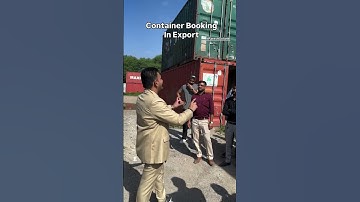 🌍 Container Booking Process in Export Trade 🚢