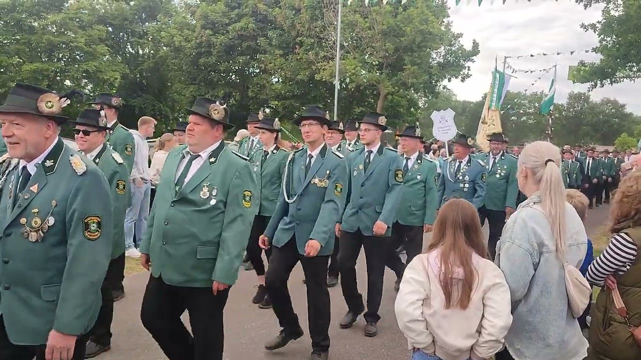 Jubelschützenfest Haselünne Stadtmark 2025 der komplette Festumzug
