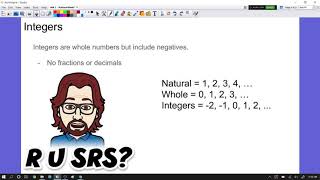 Rational Numbers - Vocabulary
