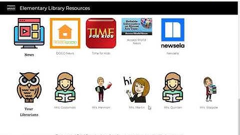 Intro to Library Resource Page