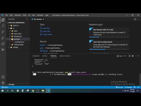 How To Install Json Server In Vs Code