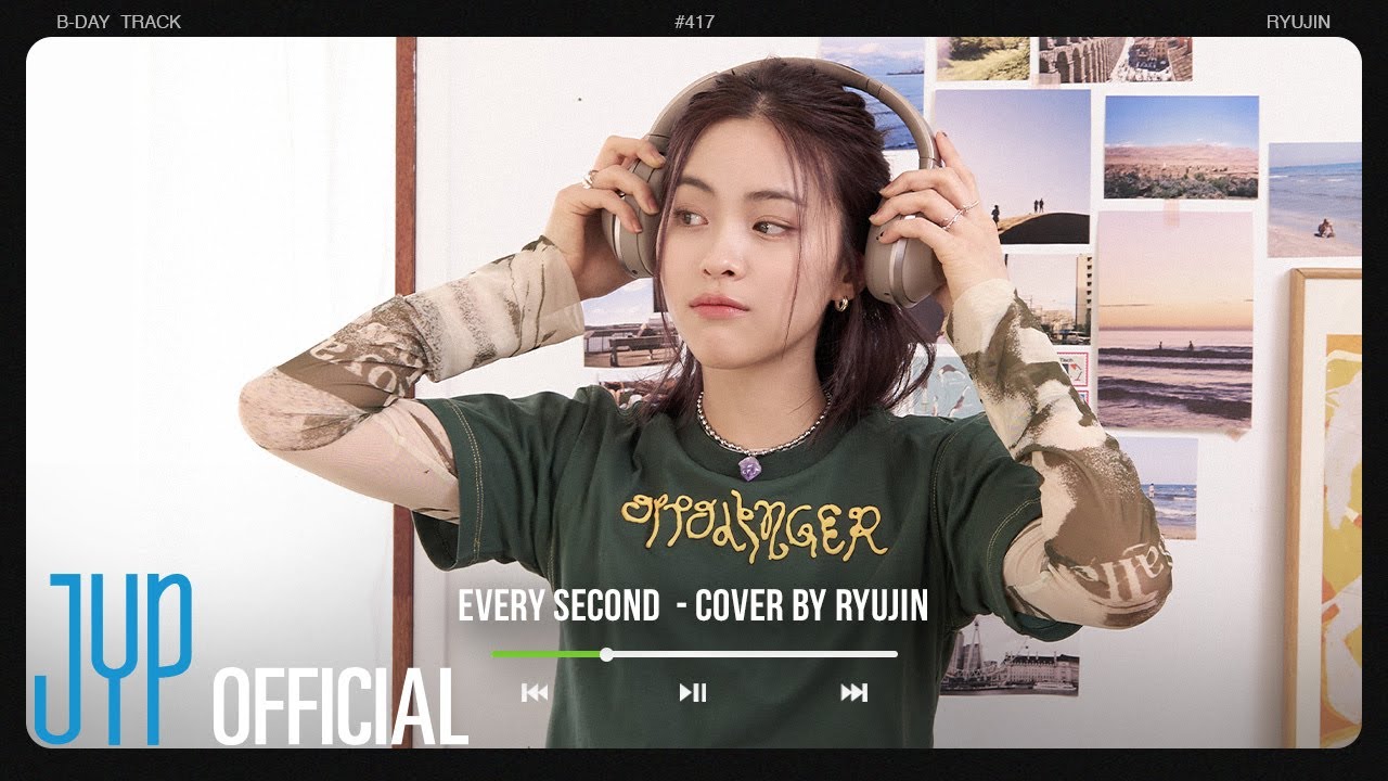 Image for [COVER] B-DAY TRACK #417 “RYUJIN” | Every Second by Mina Okabe