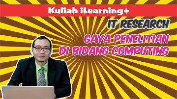 Gaya Penelitian di Bidang Computing