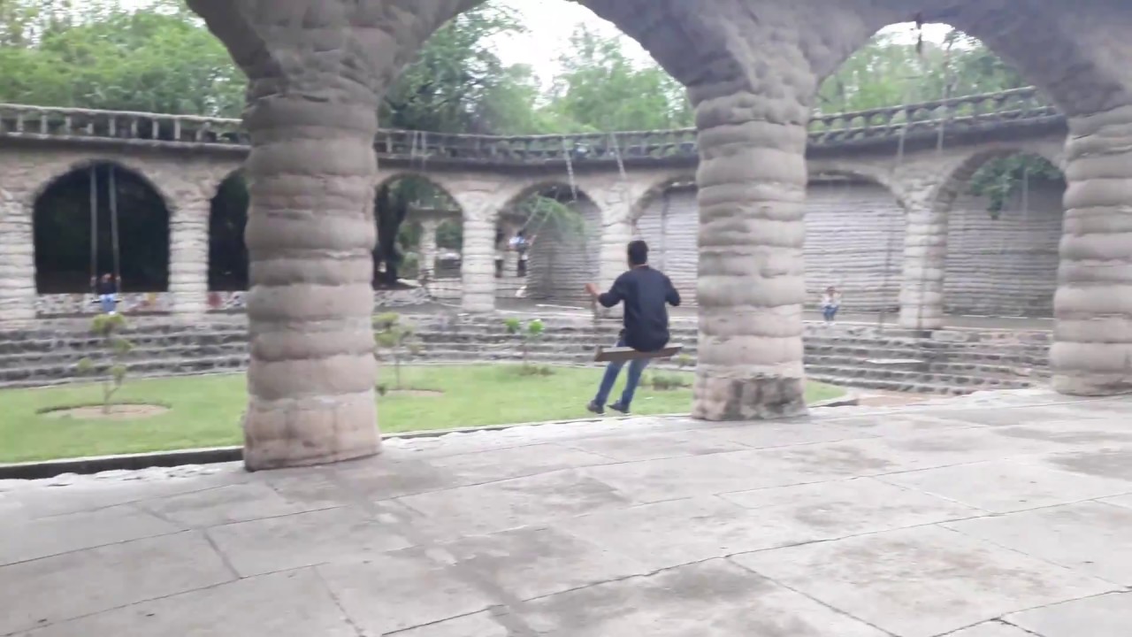 Swings inside Rock Garden, Chandigarh July 2018 (Feel the Air) YouTube