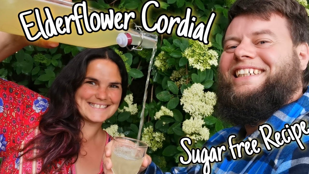 Sugar Free Elderflower Cordial Recipe