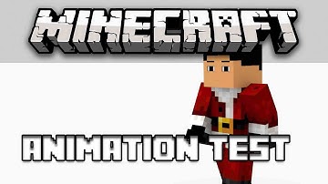 Minecraft: Animation"Walk Cycle Test"