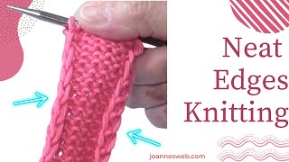 How To Knit Neat Edges And Borders