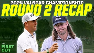 Justin Thomas Chases First Win in 2 Years - 2024 Valspar Championship Round 2 | First Cut Podcast