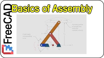 Linkage Assembly in FreeCAD 1.1: Chebyshev Lambda Linkage