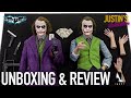 Inart joker the dark knight deluxe rooted hair 2 pack 16 scale figures unboxing  review
