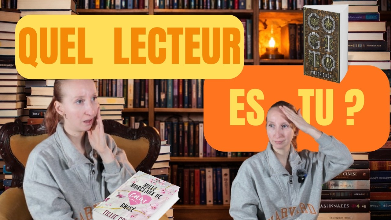 Quel type de lecteur es-tu ? 📚 (Fais le test avec moi !)