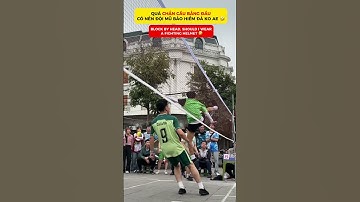 CHẮN bằng đầu được tính điểm ko ae 🤣 #huysangdo #đácầu #shuttlecock #jianzi #dacau