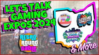 Ohio Gaming Expo Extravaganza! Retro Round Table Talks Expos 2024