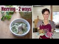 Herring 2 ways - Polish cooking.