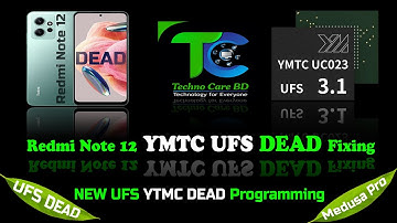 Redmi Note 12 Hang On Logo New UFS YMTC Dead Boot Repair Medusa Pro 2 TechnocareBD 4K