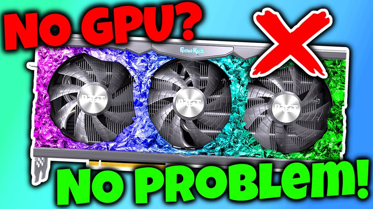 No Graphics Card = NO PROBLEM! | Gaming PC's with no GPU