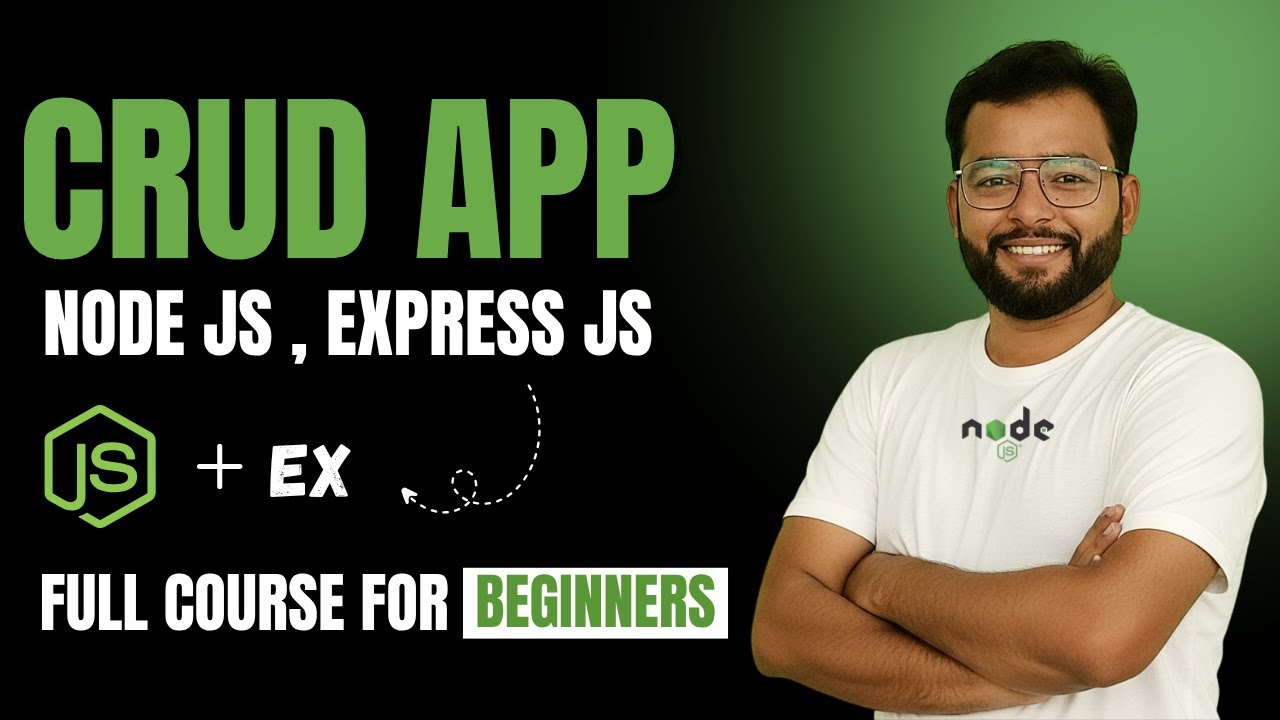 Master Backend Web Development CRUD App with Node js, Express & EJS