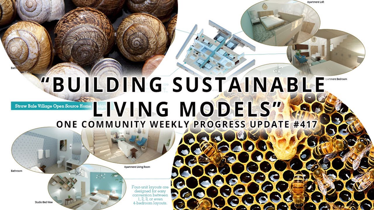 Building Sustainable Living Models – One Community Weekly Progress Update #417