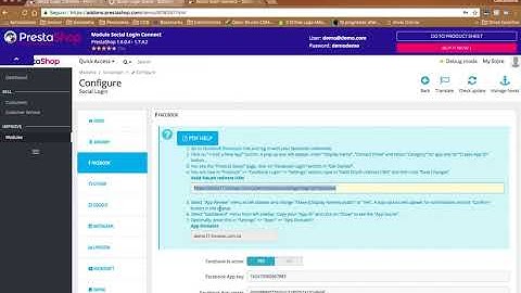 Social Login - Facebook API