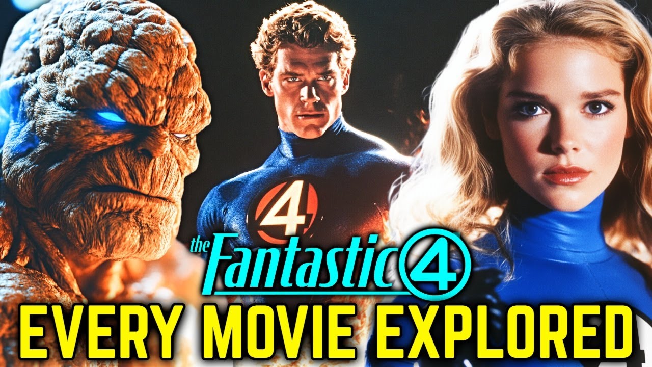 9 (Every) Made & Unmade Fantastic Four Movies - Explained