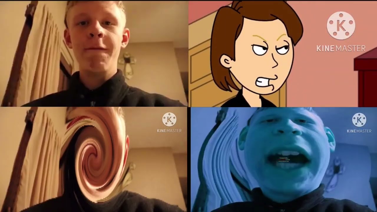 4 goanimate in real life caillou gets grounded/punishment day!